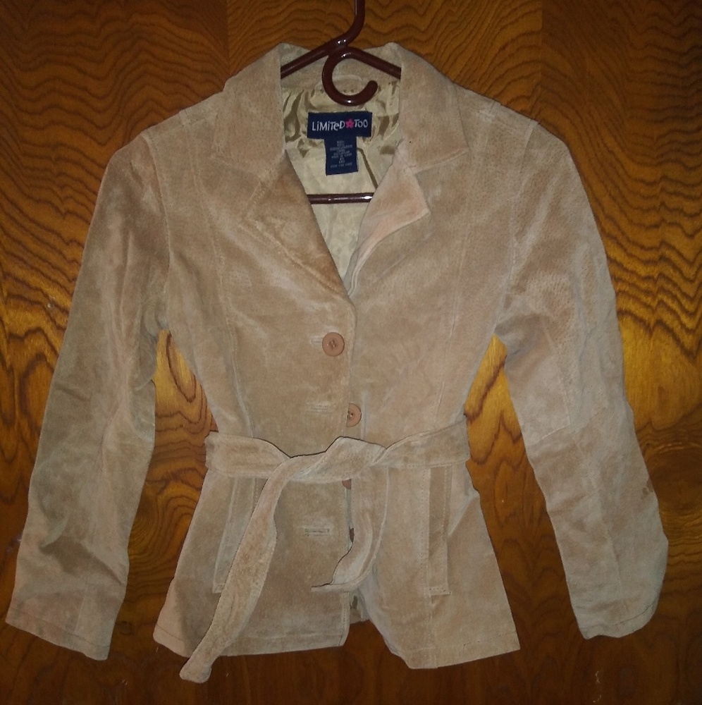 Genuine Leather light weight blazer style Jacket